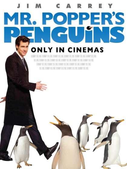 Mr. Popper's Penguins / Poppers pingviner (2011)