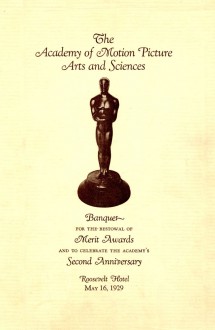 1st Academy Awards (program)