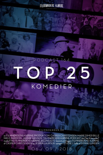 Podcast 164 (Top 25 komedier)