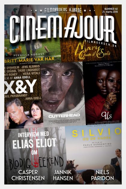 Cinemajour nr. 40 (Us, Cutterhead, Blodig Weekend, Silvio og de andre, m.m.)